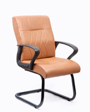 Chaise visiteur en Skai